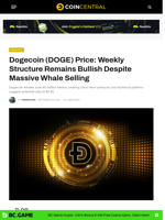 Dogecoin (DOGE) Price: Weekly Structure Remains Bullish Despite Massive Whale Selling - CoinCentral