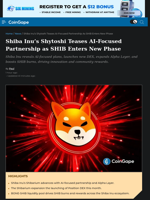 Shiba Inu’s Shytoshi Teases AI-Focused Partnership