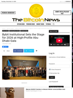 Bybit Institutional Sets the Stage for 2026 at High-Profile Abu Dhabi Gala