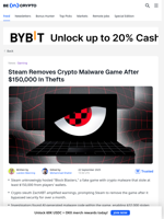 Steam Users Lost $150,000 From a Crypto Gaming Scam
