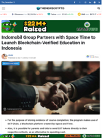 Indomobil Group Partners with Space Time to Launch Blockchain-Verified Education in Indonesia - TheNewsCrypto