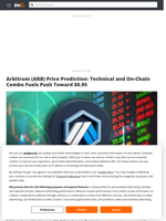 Arbitrum (ARB) Price Prediction: Technical and On-Chain Combo Fuels Push Toward $0.95 - Brave New Coin