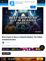 Best Crypto to Buy as Market Turns Bearish: What Are the Safest Investments?