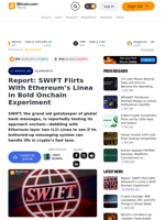 Report: SWIFT Flirts With Ethereum’s Linea in Bold Onchain Experiment – Blockchain Bitcoin News