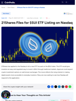 21Shares Files for $SUI ETF Listing on Nasdaq