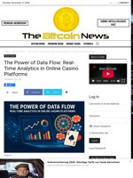 The Power of Data Flow: Real-Time Analytics in Online Casino Platforms