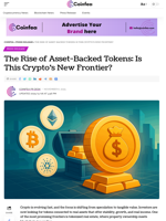 The Rise of Asset-Backed Tokens: Is This Crypto’s New Frontier? - Coinfea