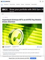 Hypurr NFTs Arrive as Hyperliquid Faces a Fragile Future