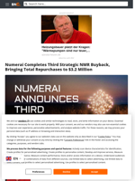 Numerai Completes Third Strategic NMR Buyback, Bringing Total Repurchases to $3.2 Million - Brave New Coin