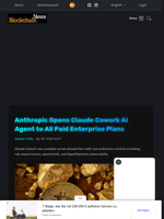 Anthropic Opens Claude Cowork AI Agent to All Paid Enterprise Plans - Blockchain.News
