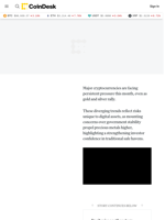 Why Bitcoin (BTC), XRP (XRP), Ether (ETH) Tank While Gold, Silver Shine Bright?