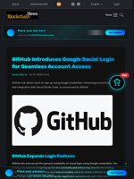 GitHub Introduces Google Social Login for Seamless Account Access - Blockchain.News