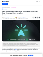 DeFi Saver Launches New Strategy Discovery Tool