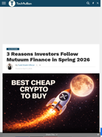 3 Reasons Investors Follow Mutuum Finance in Spring 2026 - TechBullion