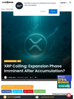 XRP Coiling: Expansion Phase Imminent After Accumulation? | Live Bitcoin News
