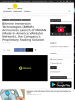 Bitmine Immersion Technologies (BMNR) Announces Launch of MAVAN (Made In America VAlidator Network), the Company's Proprietary Staking Solution
