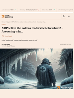 XRP left in the cold as traders bet elsewhere! - Assessing why... - AMBCrypto