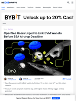 What October 15 Means for OpenSea SEA Airdrop Farmers