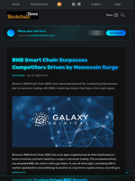 BNB Smart Chain Surpasses Competitors Driven by Memecoin Surge - Blockchain.News