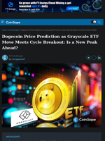 Dogecoin Price Prediction as ETF Move Meets Cycle Breakout: