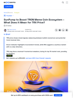 TRX Price Analysis: Mixed Signals Leave Traders Uncertain