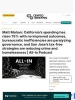 Matt Mahan: California's spending has risen 75% with no improved outcomes, bureaucratic inefficiencies are paralyzing governance, and San Jose's tax-free strategies are reducing crime and homelessness | All-In Podcast
