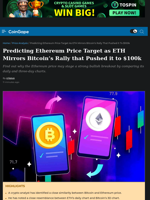 Ethereum (ETH) Price Pattern Mirrors Bitcoin's Rally that Pushed it to $100k, What's Next?