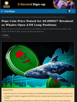 Pepe Coin Price Poised for $0.000027 Breakout as Whales Open $3M Long Positions