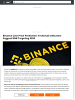 Binance Coin Price Prediction: Technical Indicators Suggest BNB Targeting $950 - Brave New Coin