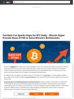 Fed Rate Cut Pumps BTC and Bitcoin Hyper Presale