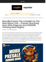 MoonBull: The New Meme Coin Presale Plus Dogecoin and SPX6900 Updates