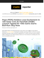 Pepe (PEPE) Holders Lose Excitement In 'old news' Coin As Panshibi (SHIBI) Launch Tipped for 100x Gains Starts Bull-Run: Buy Now