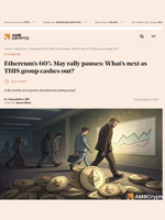 Ethereum’s 60% May rally pauses: What's next as THIS group cashes out? - AMBCrypto