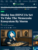 Husky Inu (HINU) Is Set To Take The Memecoin Ecosystem By Storm - Crypto Daily
