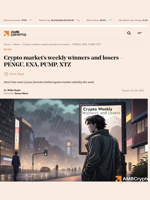 Crypto market’s weekly winners and losers – PENGU, ENA, PUMP, XTZ - AMBCrypto