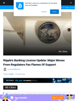 Ripple’s Banking License Update: Major Moves From Regulators Fan Flames Of Support | Bitcoinist.com