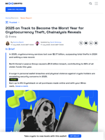 2025: The Year of Rising Crypto Crime and Security Concerns