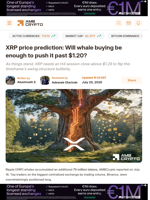 XRP price prediction: Will whale buying be enough to push it past $1.20? - AMBCrypto