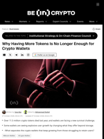 Why Having More Tokens Is No Longer Enough for Crypto Wallets