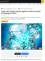 Yuga Labs Resolves Long-Running NFT Dispute