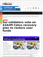 Sui validators vote on $162M Cetus recovery plan to restore user funds - The Crypto News Wire