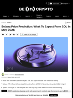 Solana Price Prediction For May 2026: Bullish Or Bearish?