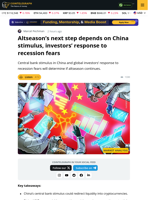 Altseason Set To Boom If China Expands Economic Stimulus