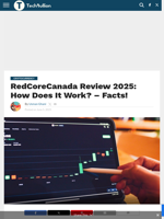RedCoreCanada Review 2025: How Does It Work? - Facts! - TechBullion