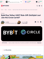 Bybit Expands USDC in New Circle Partnership