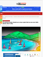 The British Virgin Islands are a top crypto hub no one ever talks about: Here’s why - The Crypto News Wire