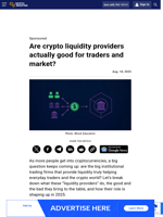 Are crypto liquidity providers actually good for traders and market?