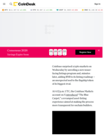 Coinbase Adds BNB to Listing Roadmap and Launches 'Blue Carpet' for Issuers