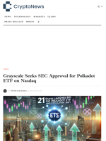 Grayscale Seeks SEC Approval for Polkadot ETF on Nasdaq