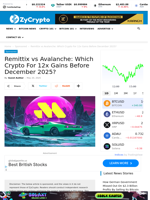 Remittix vs Avalanche: Which Crypto For 12x Gains Before December 2025?